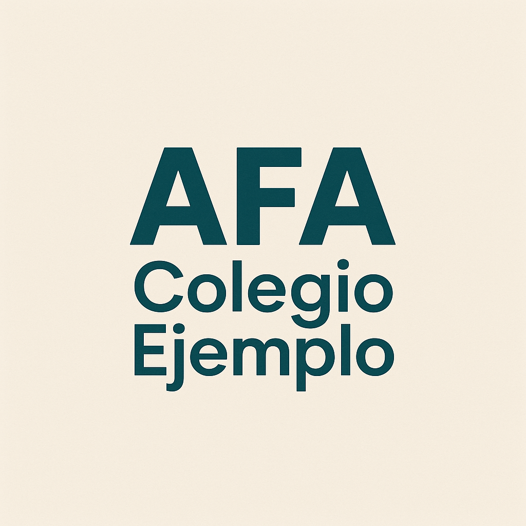 ¡Hola! Somos una AFA/AMPA de ejemplo